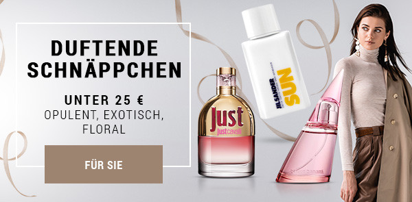 Parfums unter 25 €